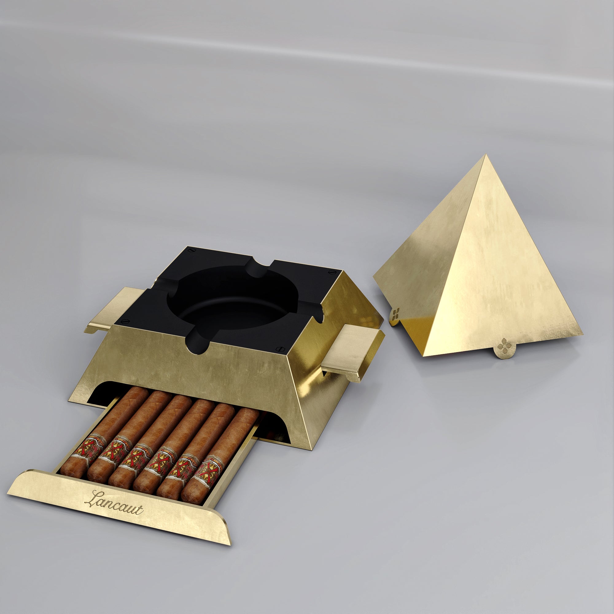 The LUMENAUT Ashtray by Lancaut - The Epitome of Luxury