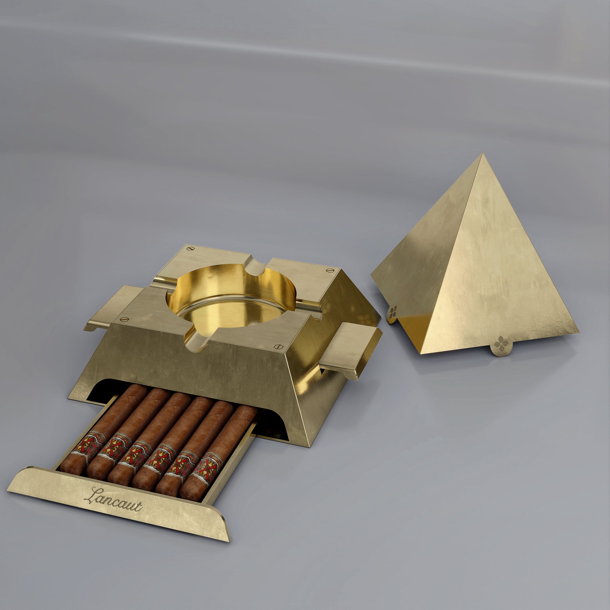 The LUMENAUT Ashtray by Lancaut - The Epitome of Luxury